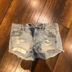 Cut off jean shorts